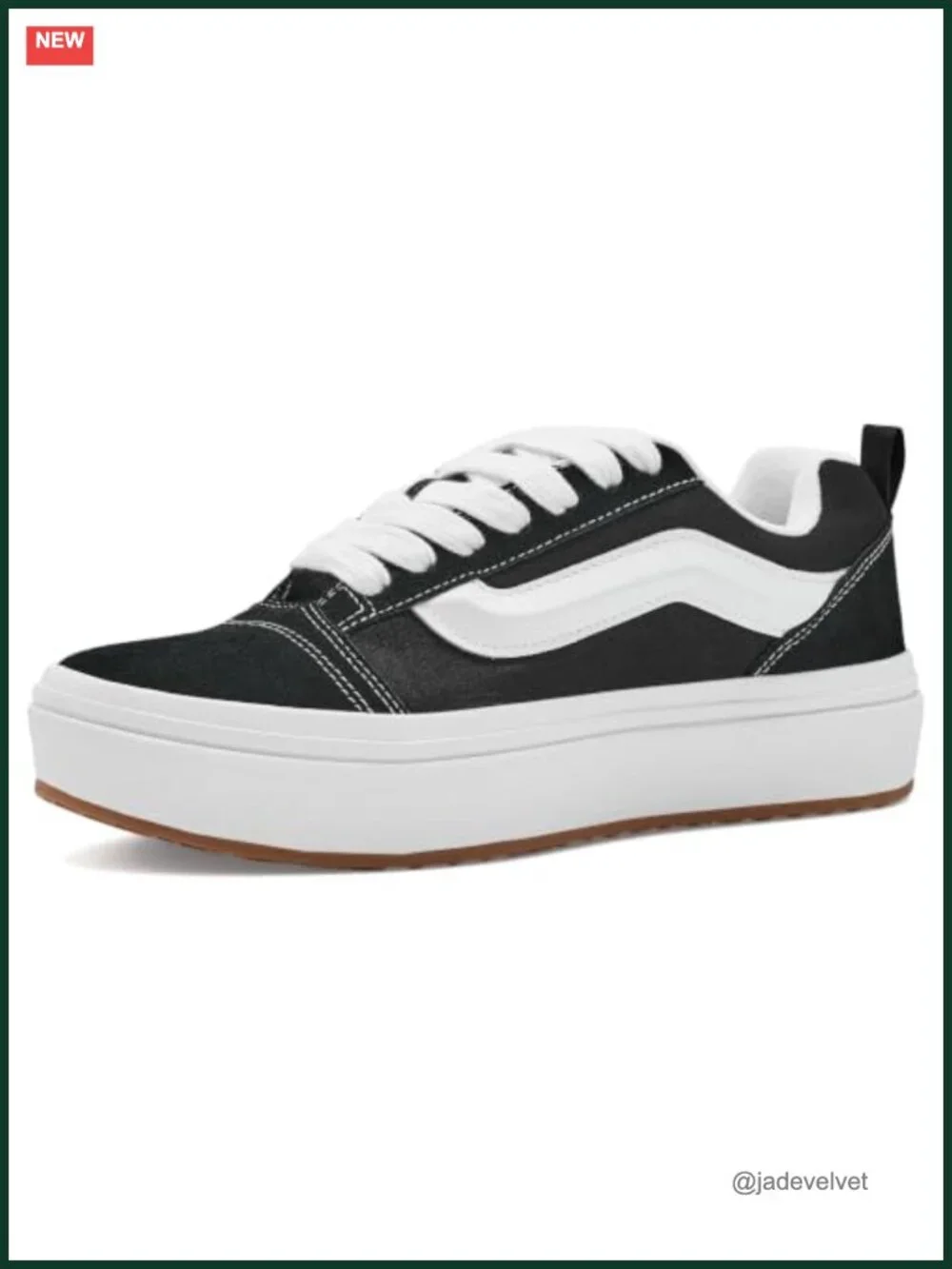 Vans Knu Skool Stacklite Sneakers Lace-Up Leather Low Top